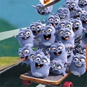 Grizzy & the Lemmings: Yummy Run Online Game