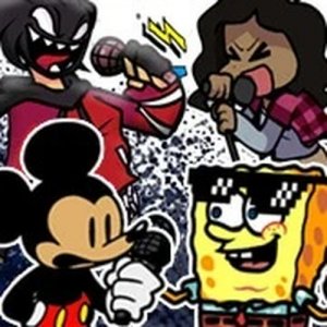 FNF Parasite But Everyone Sings it Online Game