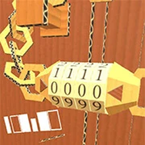 Cardboard House Escape Puzzle