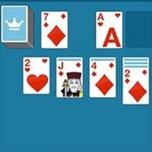 Double Klondike Solitaire Card Puzzle