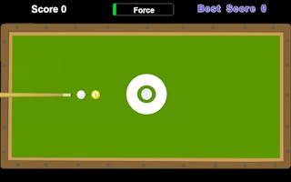 Ball in the Center: Precision Billiards Challenge