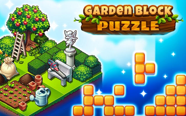 Garden Block Puzzle: Relaxing Tile Game