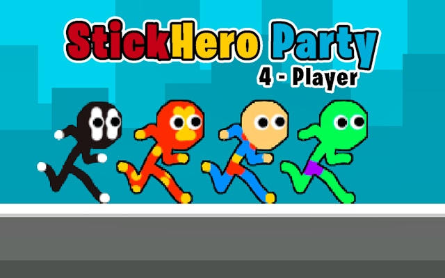 Stickhero Party 4 Player - Multiplayer Obstacle Challenge