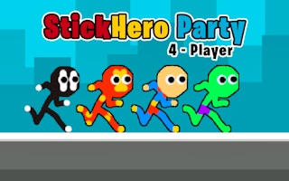 Stickhero Party 4 Player - Multiplayer Obstacle Challenge