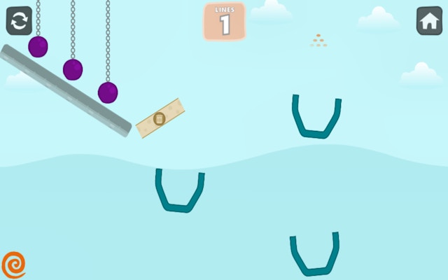 TrezeLines Physics Puzzle Game
