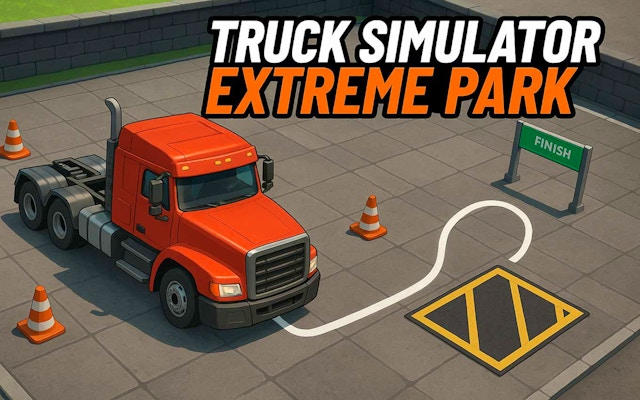 Truck Simulator Extreme Park: Draw & Drive