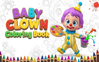 Baby Clown Coloring Book: Fun Coloring & Drawing Game