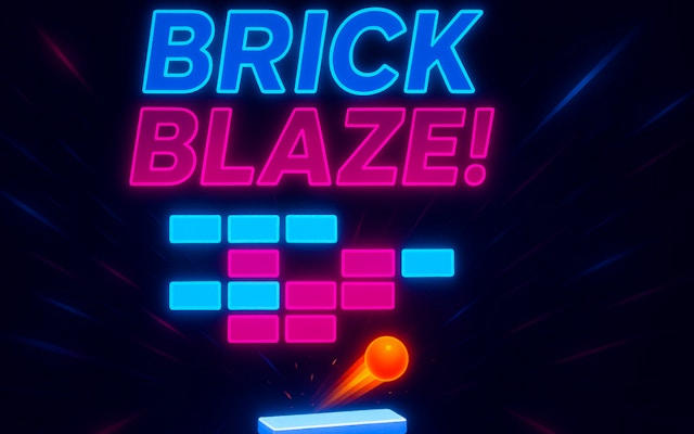 Brick Blaze: Neon Arcade