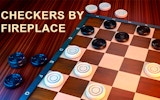 Checkers by Fireplace - 3D Board Game