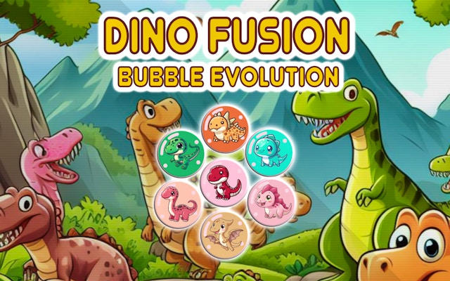 Dino Fusion: Prehistoric Bubble Evolution Game