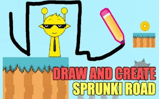 Draw and Create Sprunki Road - Drawing Puzzle Game
