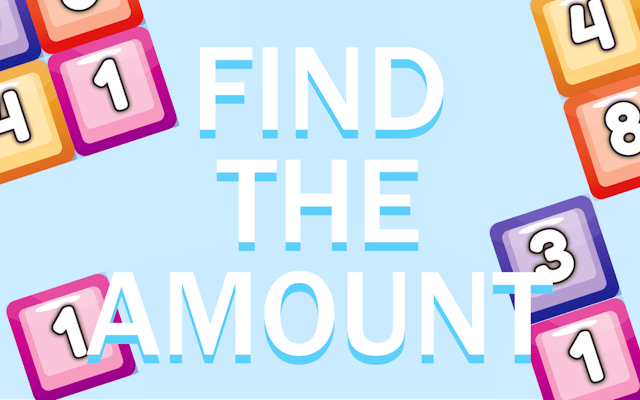 Find the Amount - Relaxing Math Puzzle Game
