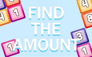 Find the Amount - Relaxing Math Puzzle Game