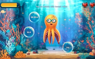 Heart Calcopus: Octopus Math Puzzle Adventure