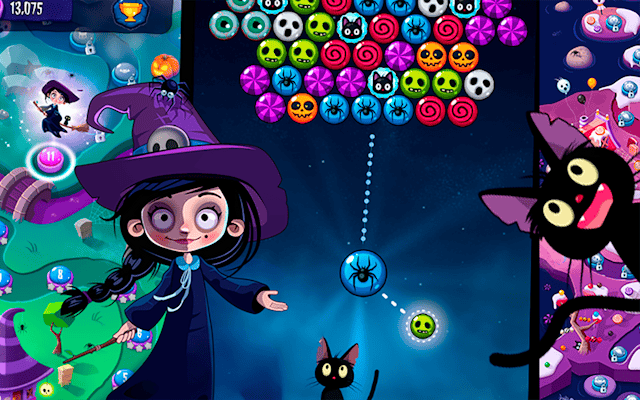 Helloween Bubbles precision fighter Adventure - Match & Pop Game