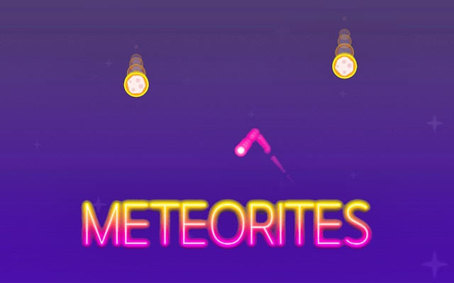 Meteorite Arcade Challenge - Dodge & Survive