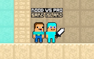 Noob vs Pro: Sand Island Adventure
