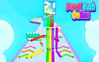 Pencil Rush Online - Creative Drawing & Racing Game