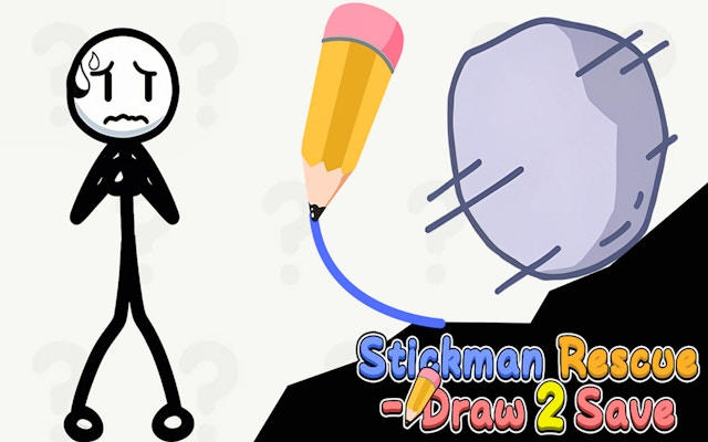 Stickman Rescue Draw 2 Save: Puzzle Game