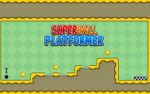 Super Ball Platformer Adventure Game