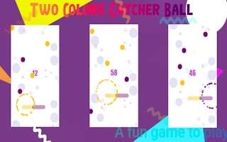 Two Colors Catcher Ball - Color Matching Game