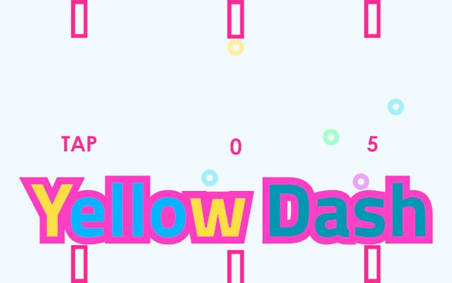 Yellow Dash - Dot Reflex Challenge