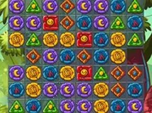 Ancient Gem Swap Puzzle
