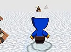 Winter Slide with Buddy